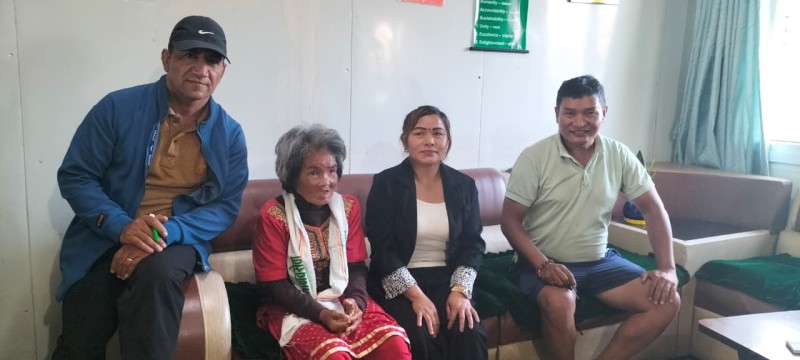 शनिबार  मानवसेवा आश्रमद्वारा ३ जना  बेवारिसे मानवकाे उद्धार, ४ जनाकाे पुनर्मिलन