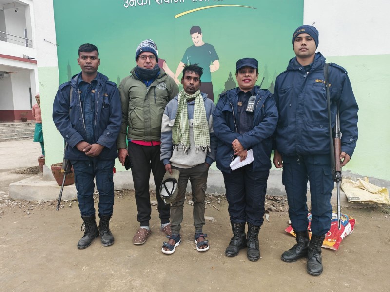 मानवसेवा आश्रम रौतहटद्वारा दुई जना सडकआश्रित मानवको उद्धार