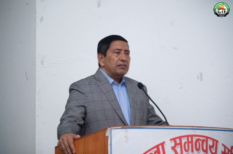  मानवसेवा आश्रमको अभियान हामी सबैको होः  पूर्व उप–प्रधानमन्त्री – श्रेष्ठ 