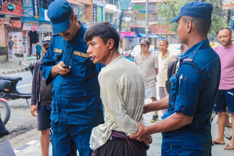 हेम्जा सेवाकेन्द्रद्धारा मानसिक रुपमा कमजोर युवक सुरेश मगरकाे   उद्धार