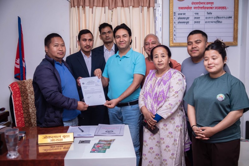 आश्रमकाे मिसन २०८२ अभियानलाई बागलुङका ४  पालिकाद्वारा एक्यवद्धता